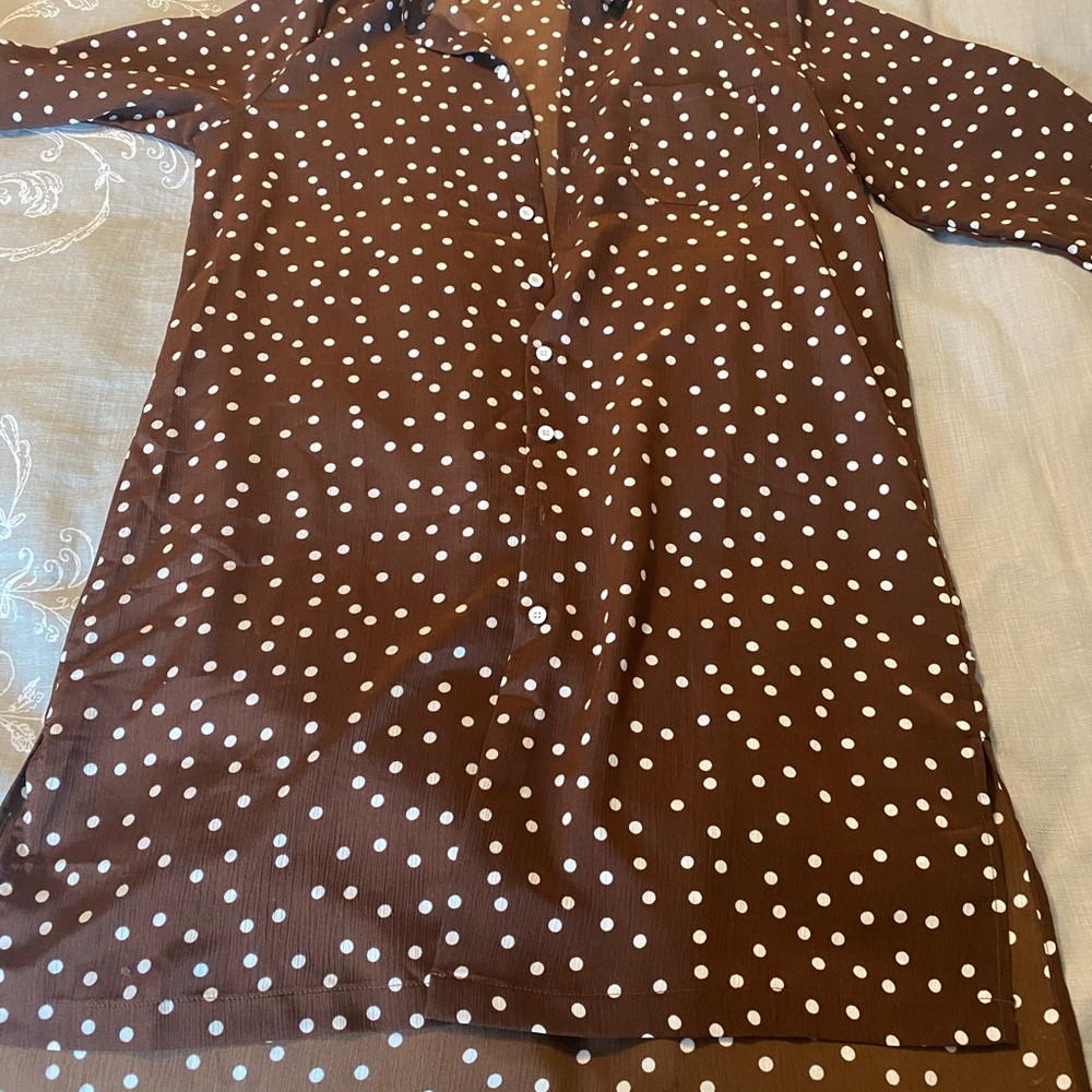 Long Shirt Dress. NWOT